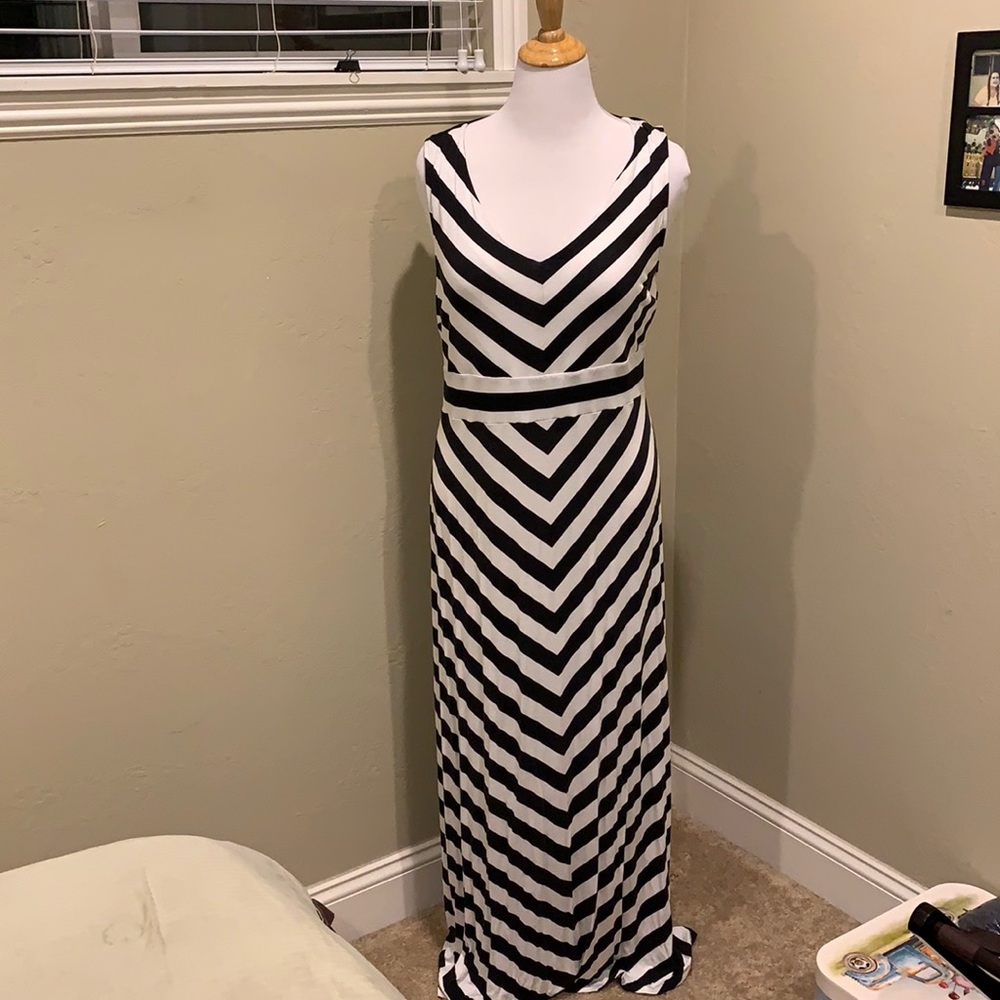 Black and White Summer Dress